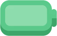 A full green battery